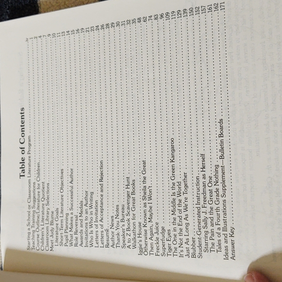 Integrating the Literature of Judy Blume in the Classroom Book - GUC - Picture 8 of 15